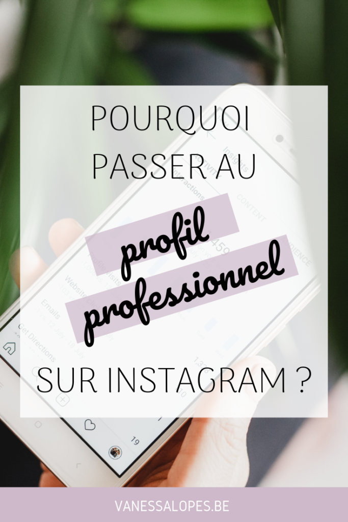 Pourquoi passer à un compte professionnel sur Instagram - Miniature Pinterest