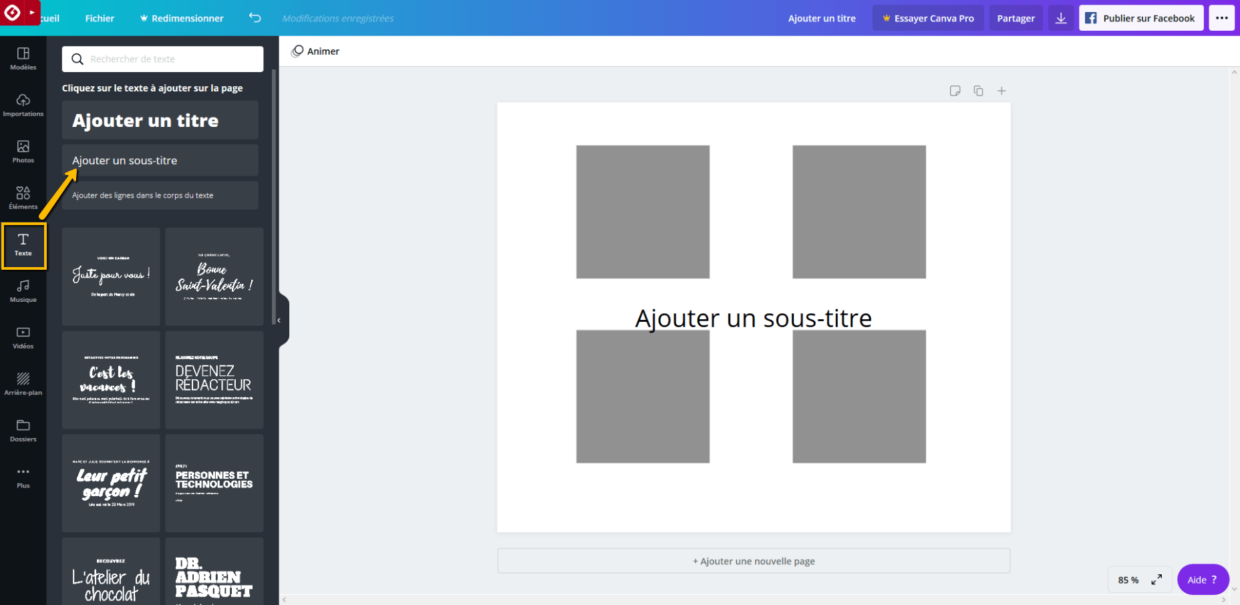 Créer des visuels à son image avec Canva Vanessa Lopes