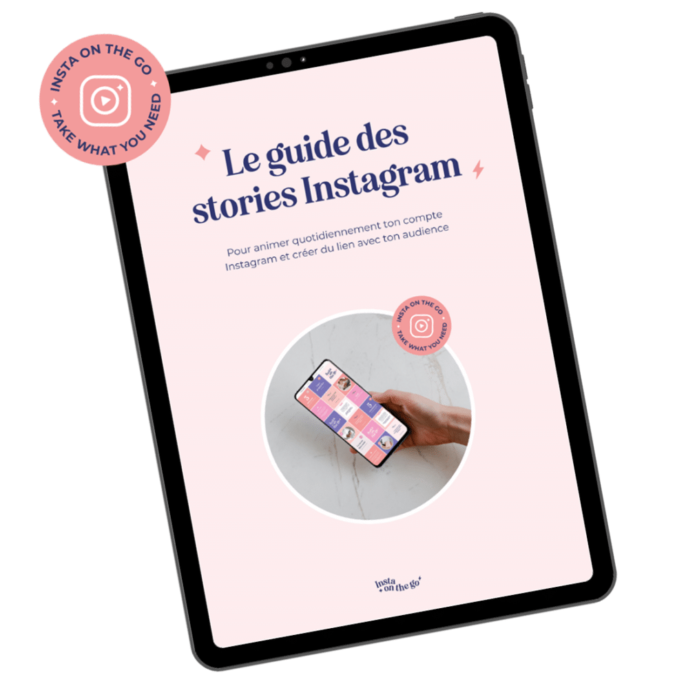 Freebie Le guide des stories Instagram Vanessa Lopes